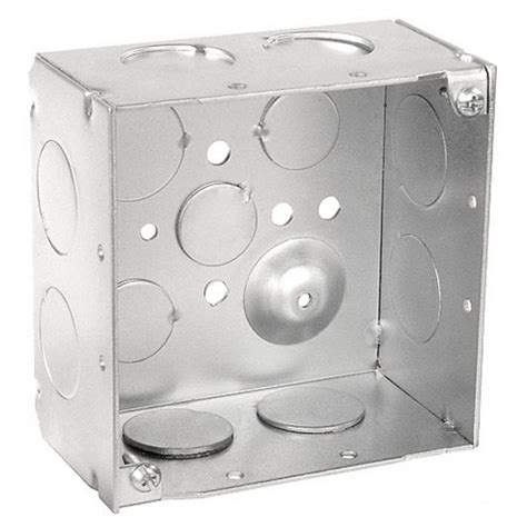 junction box with 1-1/4 knockout|open knockouts on outlet boxes.